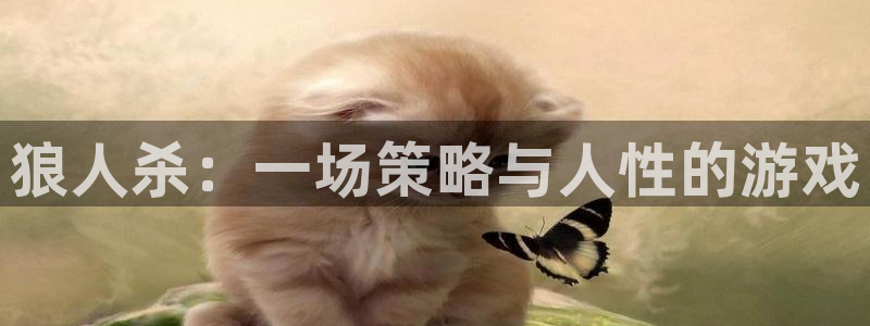 一竞技官网游戏平台：狼人杀：一场策略与人性的游戏